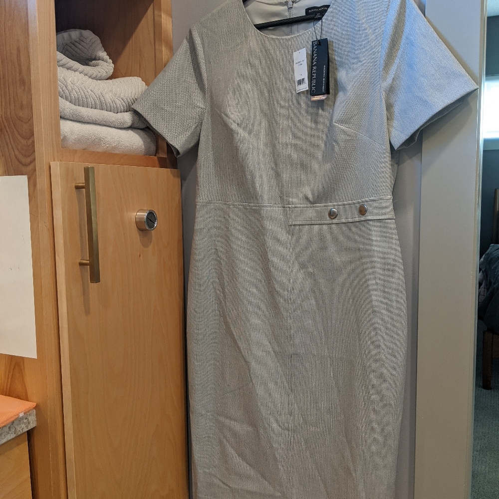 Cap sleeve dress Banana Republic